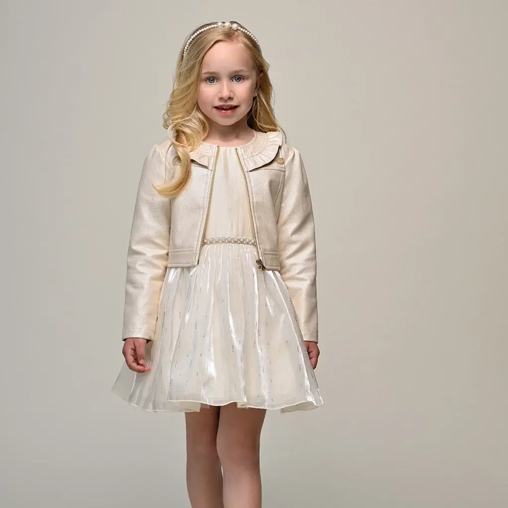 Jasje Arlette fake leather (meringue mood)