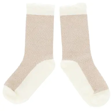 Sokken Rhonda glitter (gold/pearl)