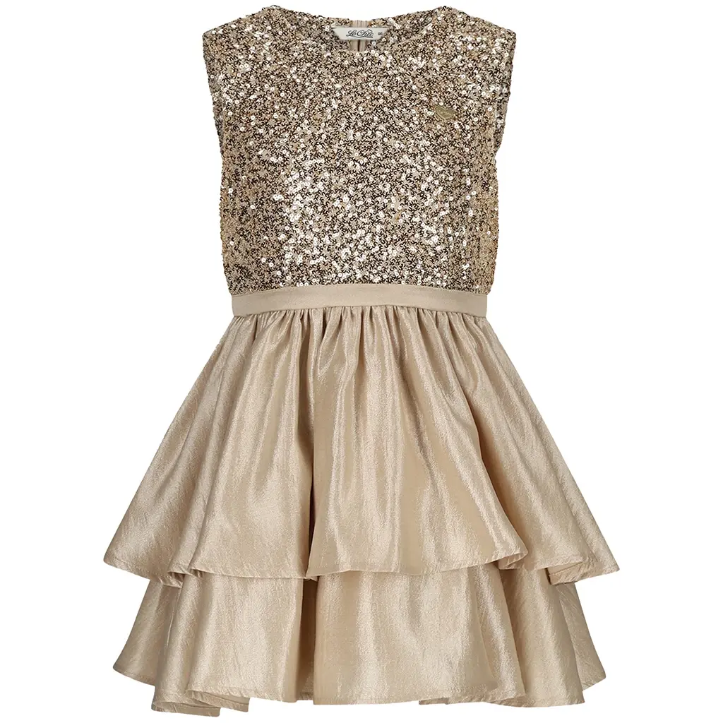 Jurk Shiny (golden glow)