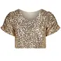 Le Chic T-shirt Elstree crop (golden glow)
