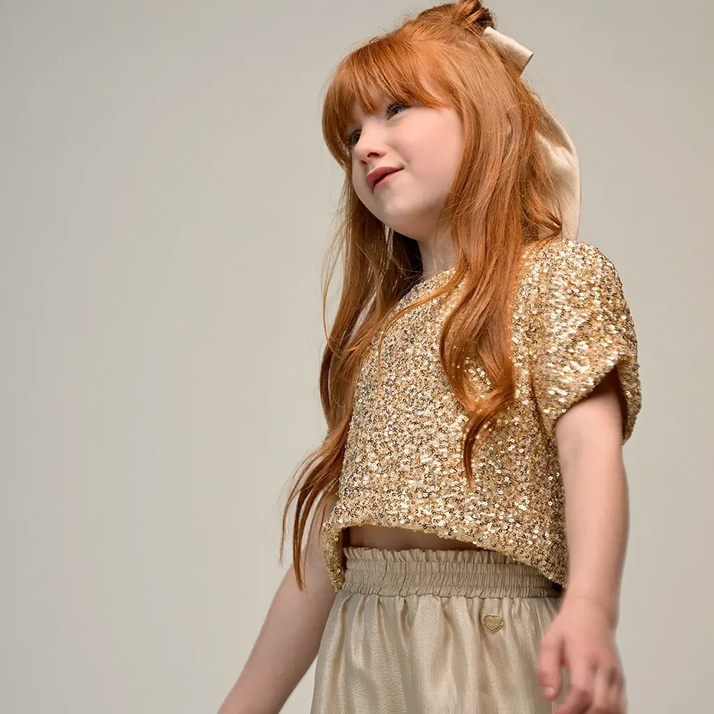 Broek Dansant wide leg (golden glow)