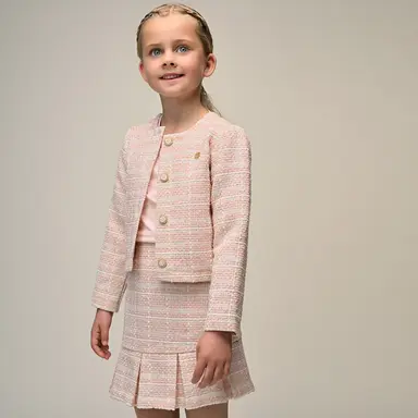 Jasje Amsy tweed (pink symphony)