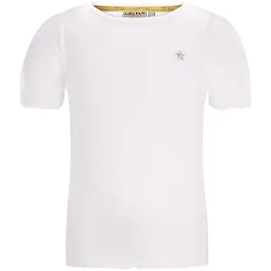 T-shirt Elise rib (off white)