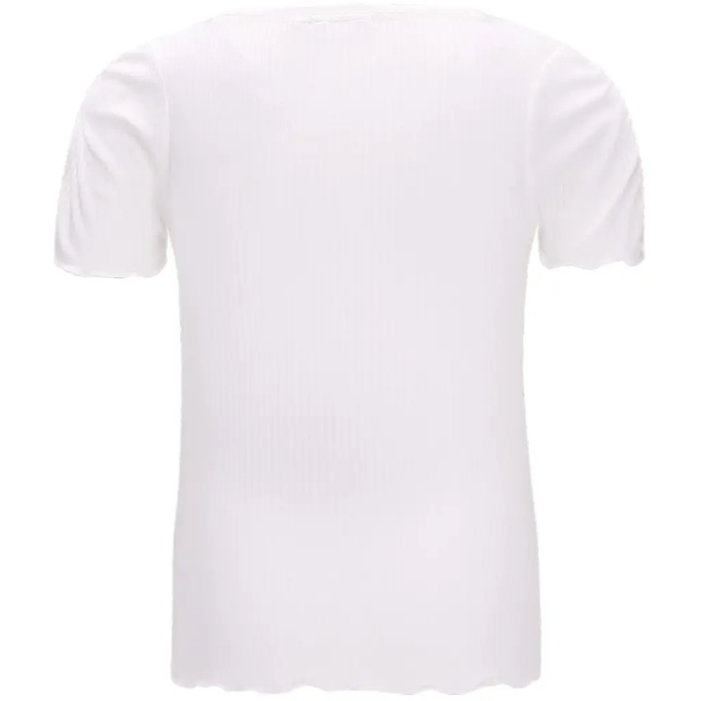 T-shirt Elise rib (off white)