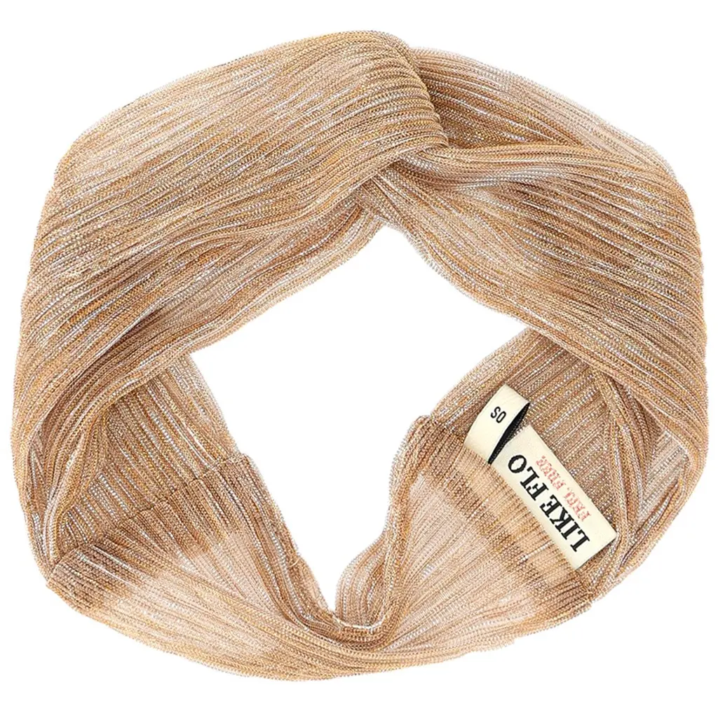 Haarbandje Naya glitter (soft gold)