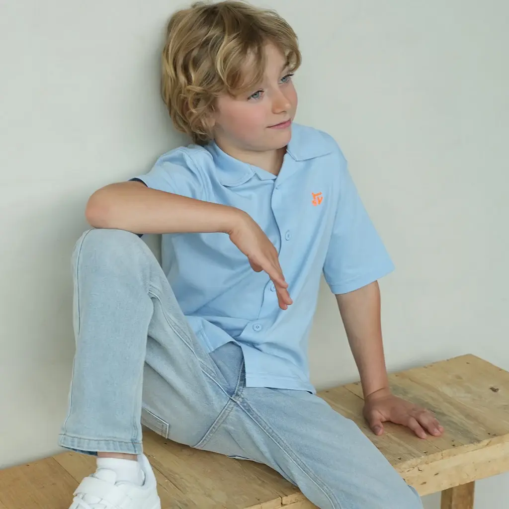 Overhemd t-shirt Coop (light blue)