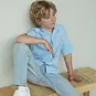 TYGO & Vito Overhemd t-shirt Coop (light blue)