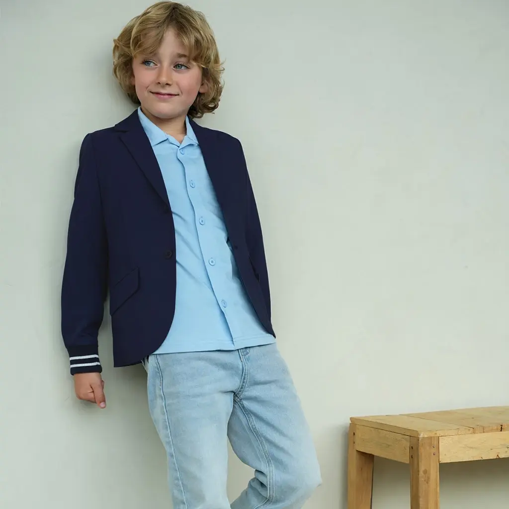 Overhemd t-shirt Coop (light blue)