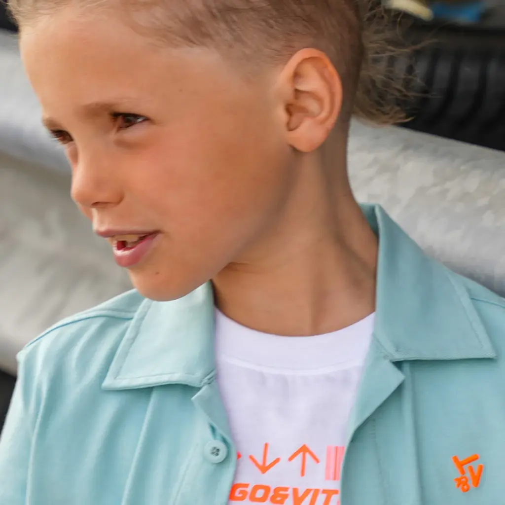 Overhemd t-shirt Coop (aqua haze)