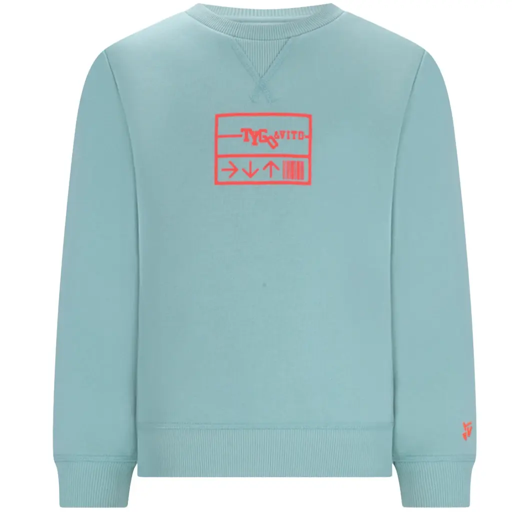 Trui Coen (aqua haze)