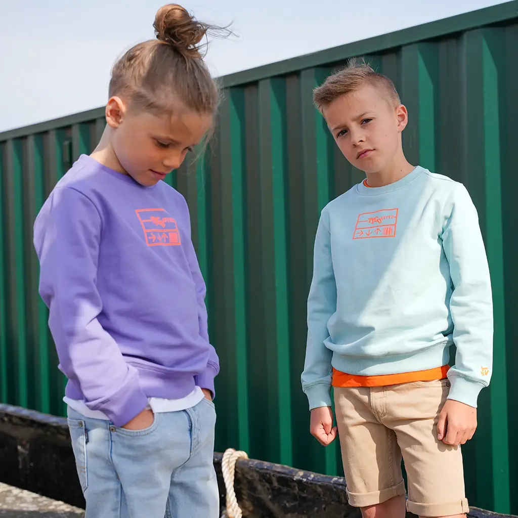 Trui Coen (aqua haze)