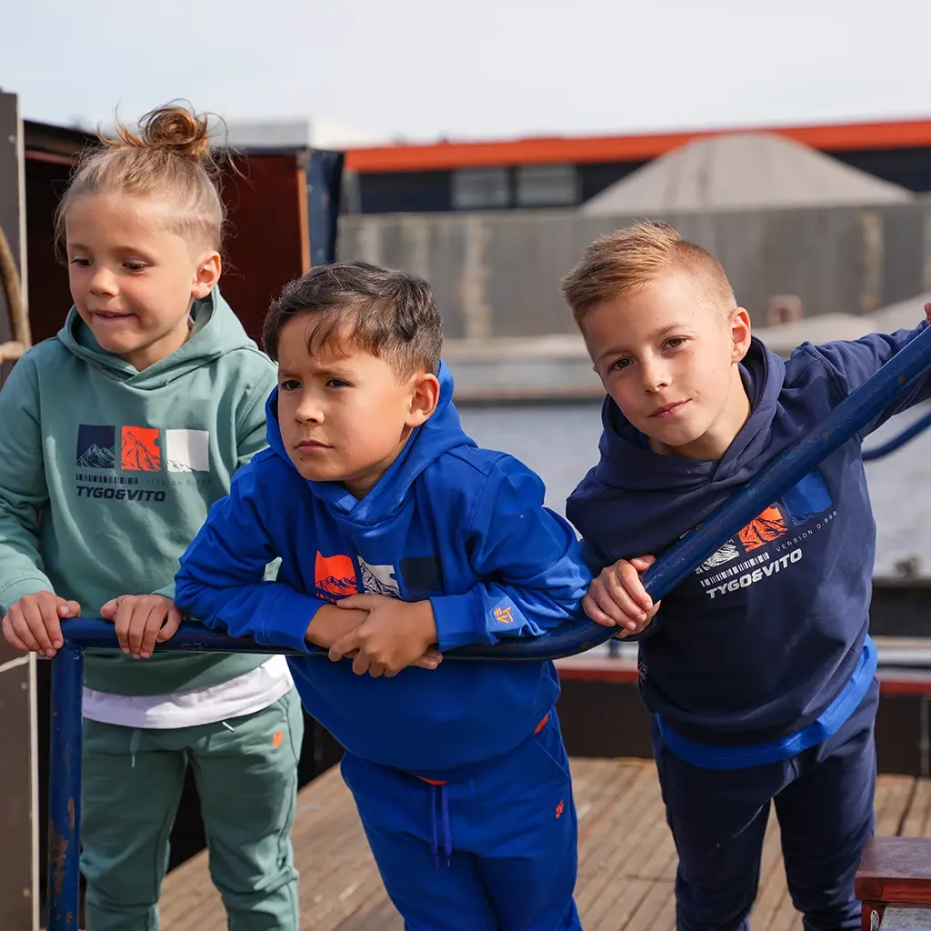 Trui hoodie Hesse (true blue)