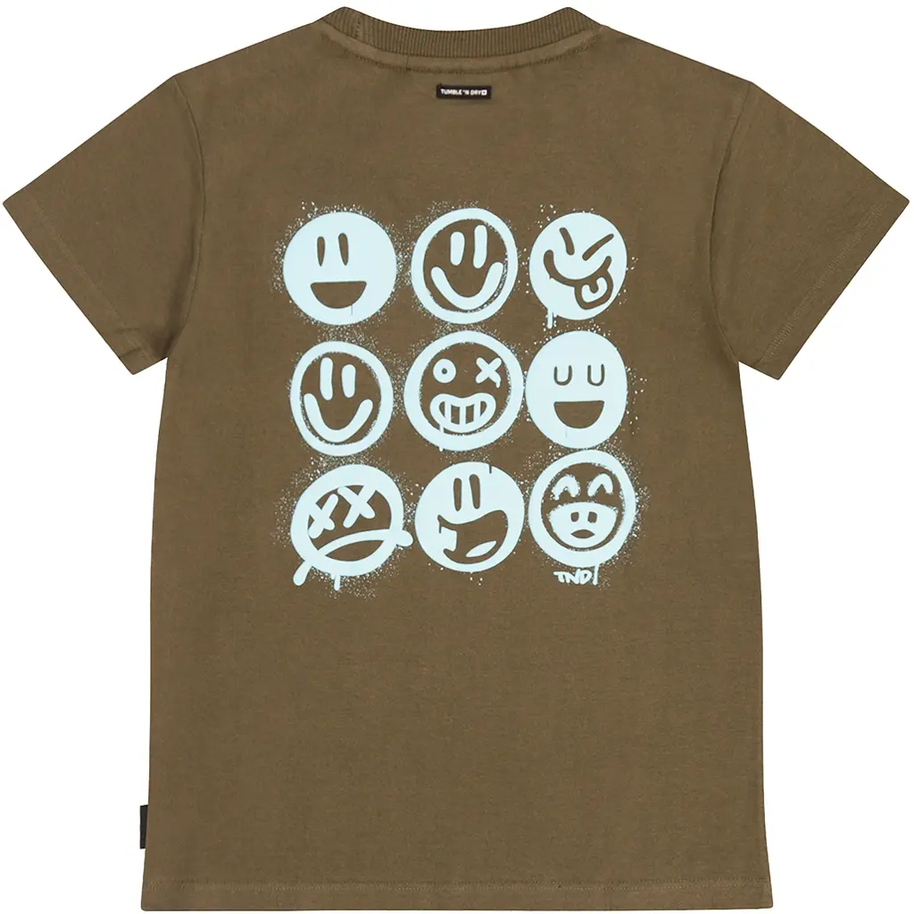 T-shirt Surface backprint (military olive)