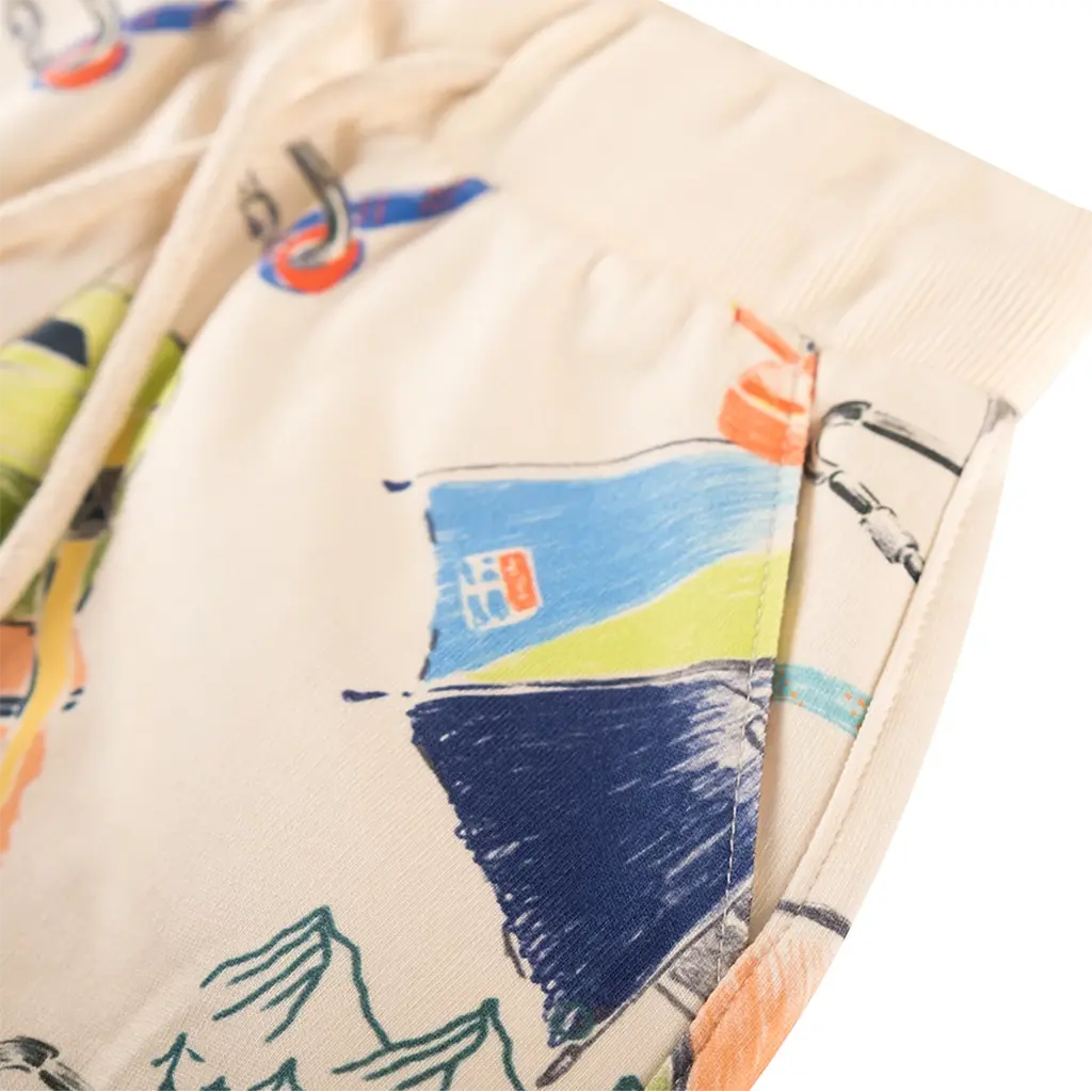 Korte broek Isaac (soft beige)