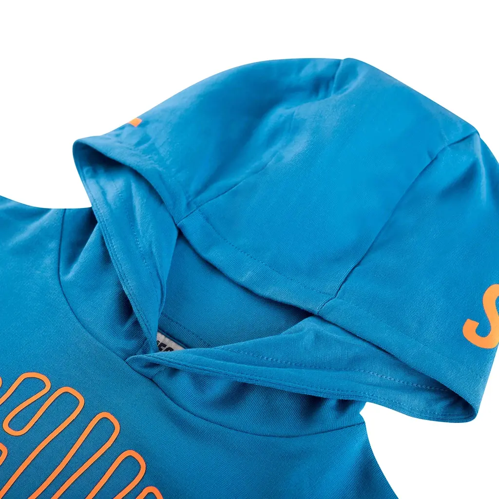 Trui hoodie Wavey (blue)