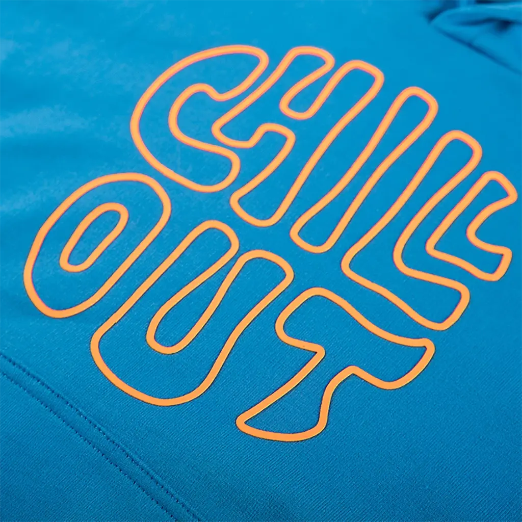 Trui hoodie Wavey (blue)