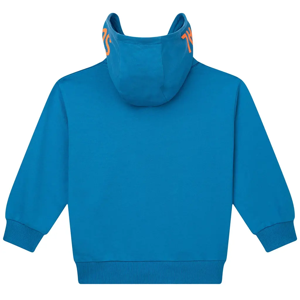 Trui hoodie Wavey (blue)