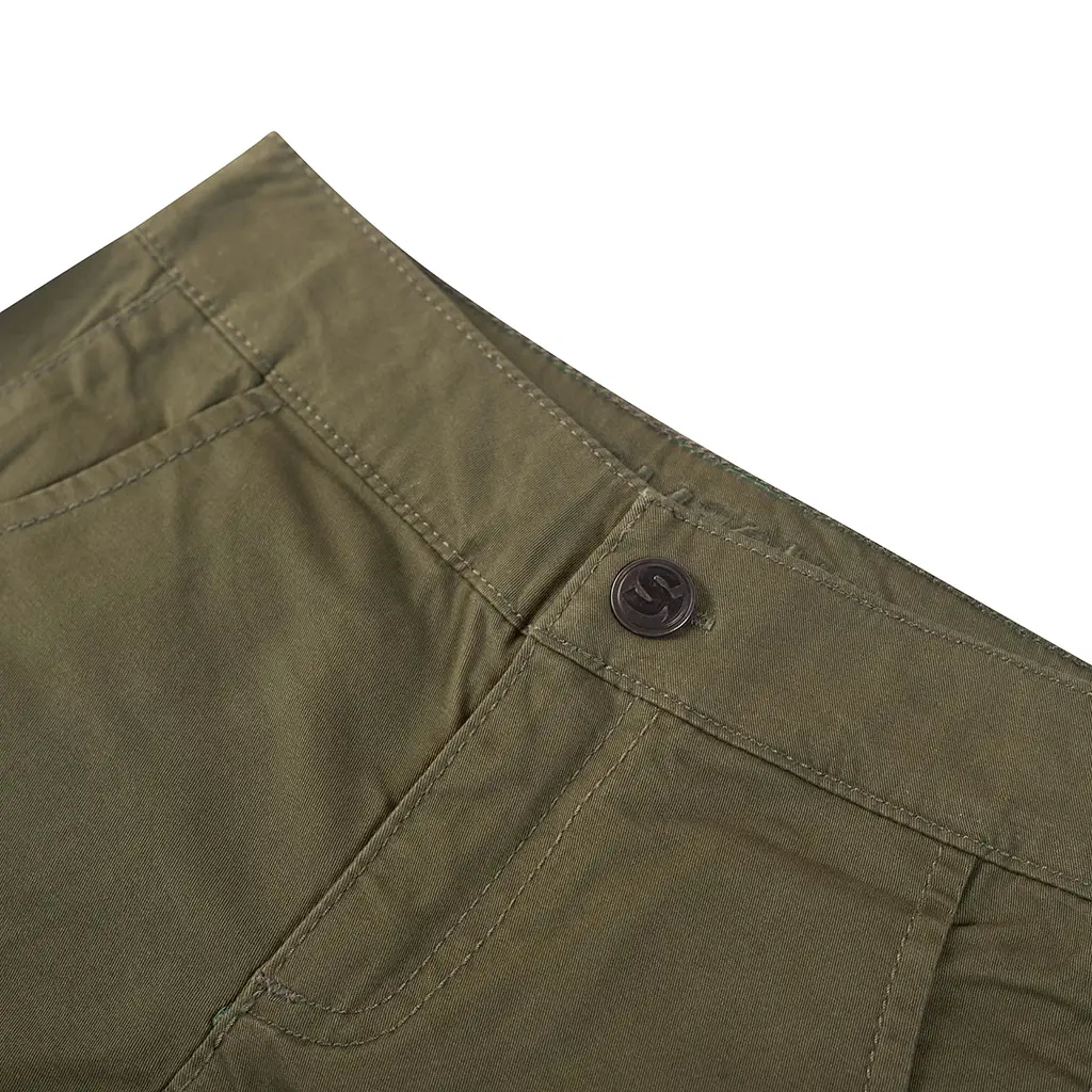 Korte broek Kristof (dark khaki)