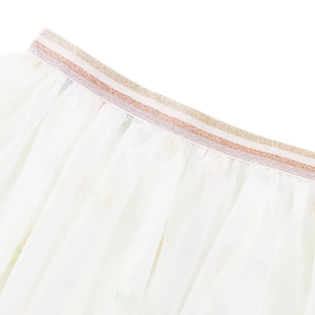 Rokje Aisha tule (ecru)