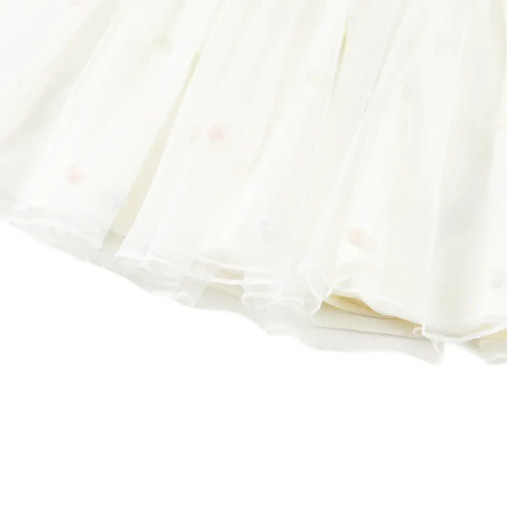 Rokje Aisha tule (ecru)