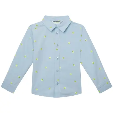 Overhemd August (soft blue)