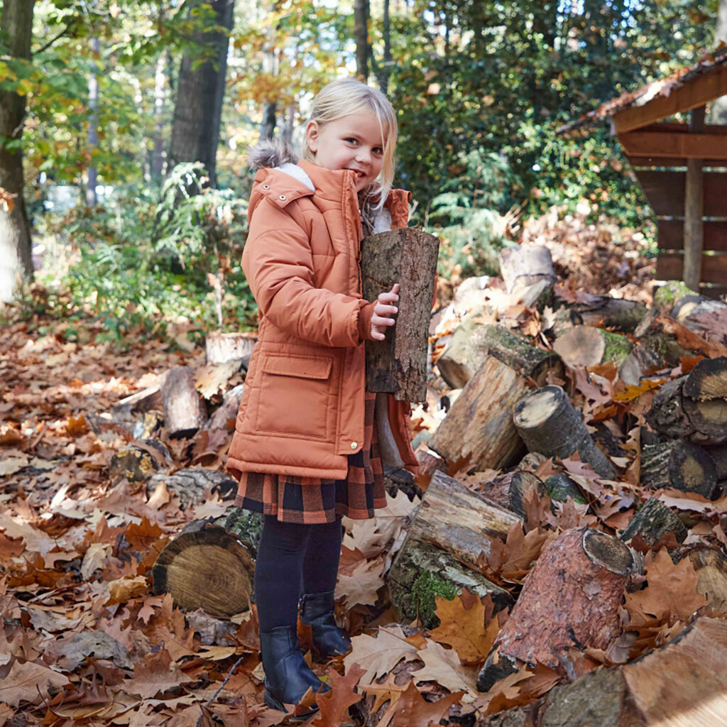 Winterjas parka (rust)