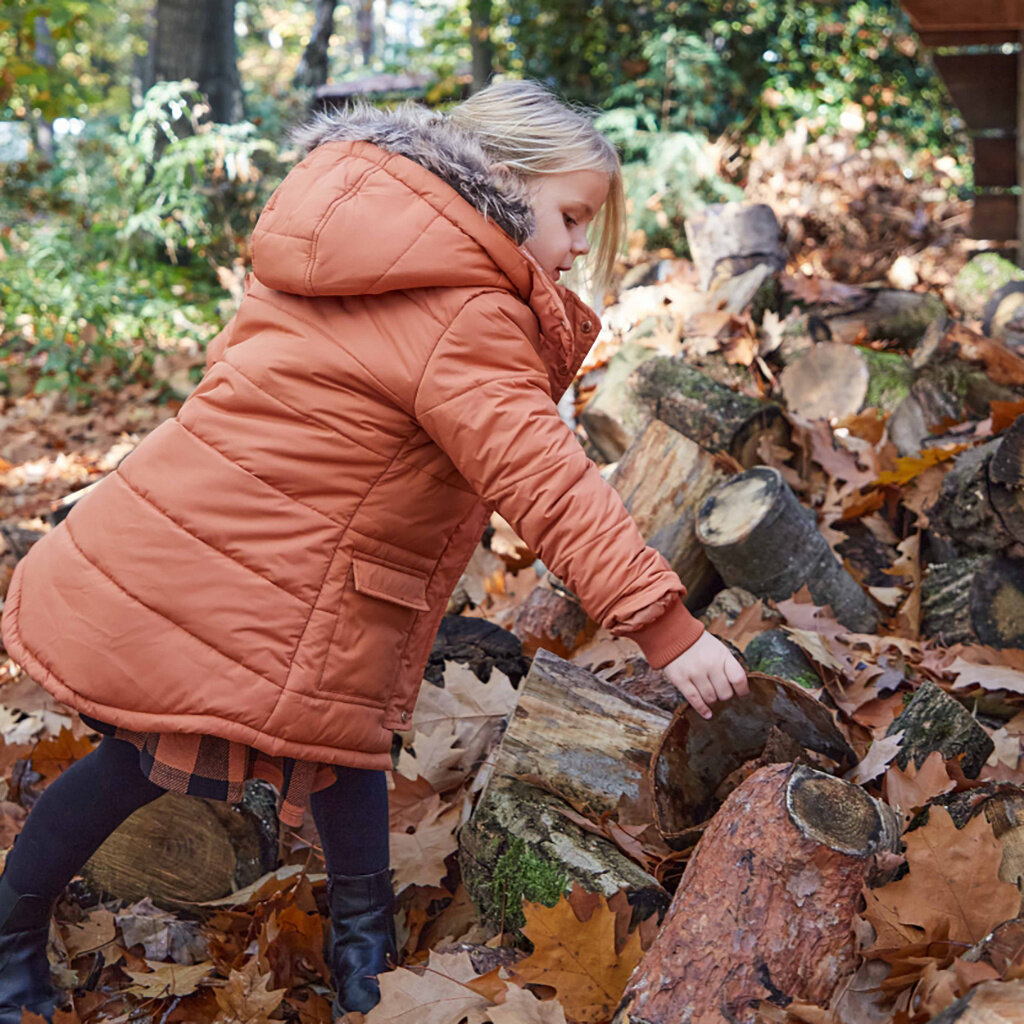 Winterjas parka (rust)