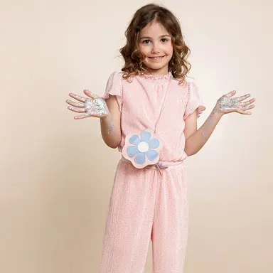 Jumpsuit Sylja plisse (vintage pink)