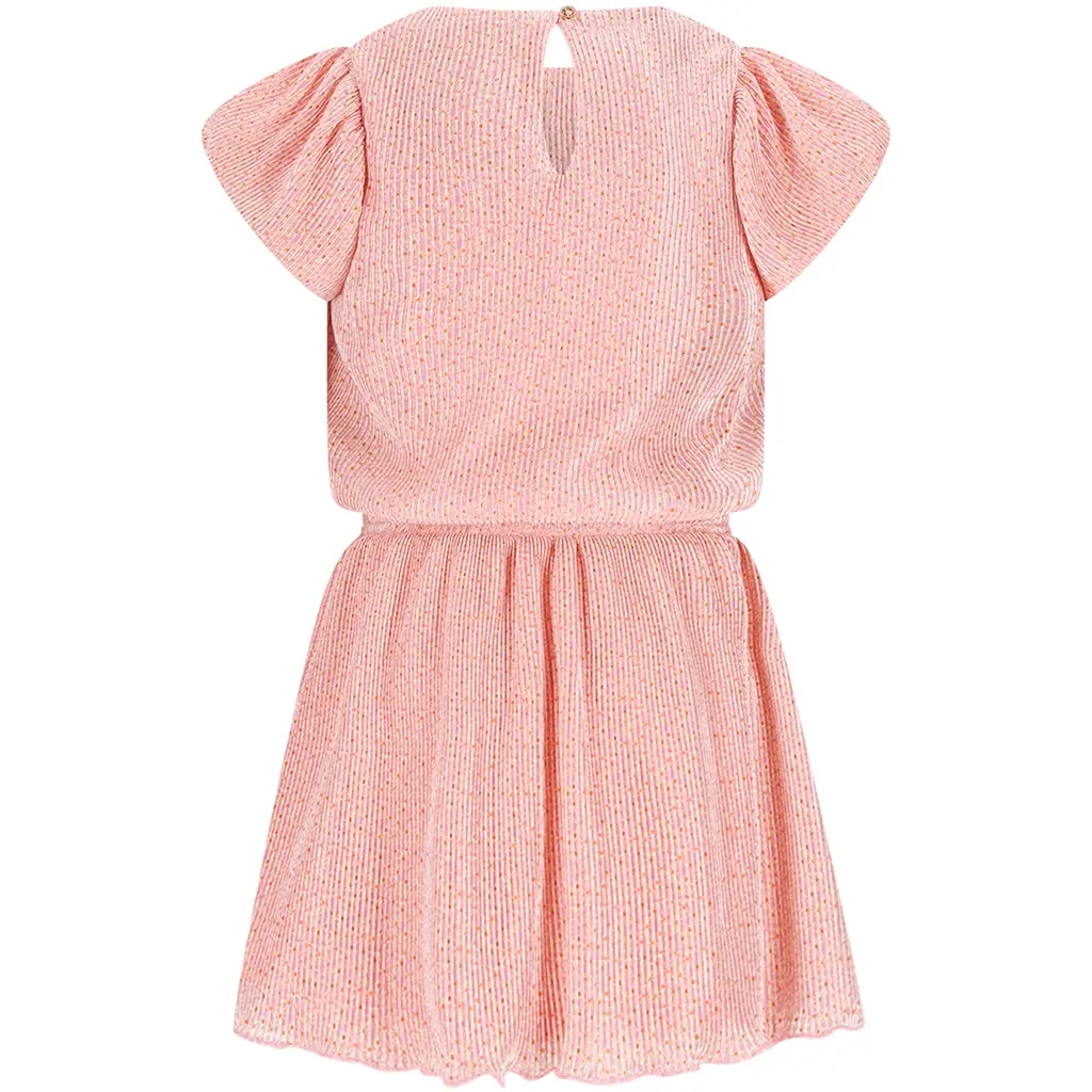 Jurk Miron plisse (vintage pink)