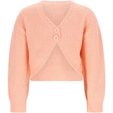 Vestje Ashlee cropped (light peach)