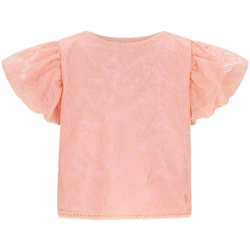 T-shirt Tessy mesh (vintage pink)