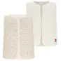 Nono Gilet Katya REVERSIBLE (pearled ivory)
