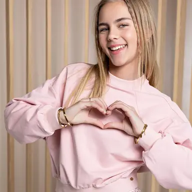 Trui Kobell backprint (vintage rose)