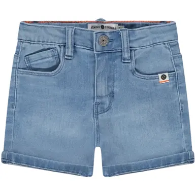 Korte spijkerbroek (medium blue)