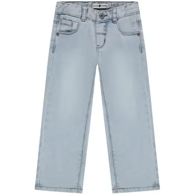 Spijkerbroek wide fit (light blue denim)