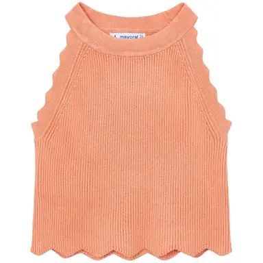 Gebreid topje (peach)