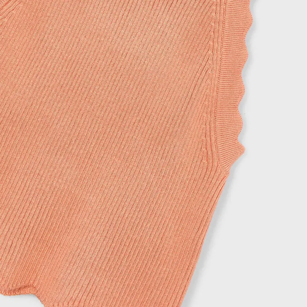 Gebreid topje (peach)
