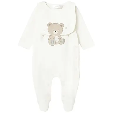 Boxpakje met slabbetje (natural)