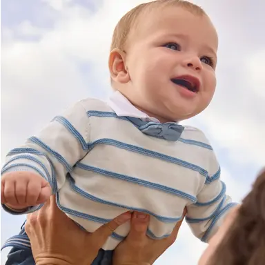 Gebreid truitje (blue)