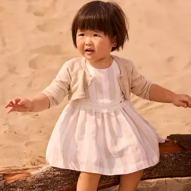 Jurkje stripe (hazelnut)