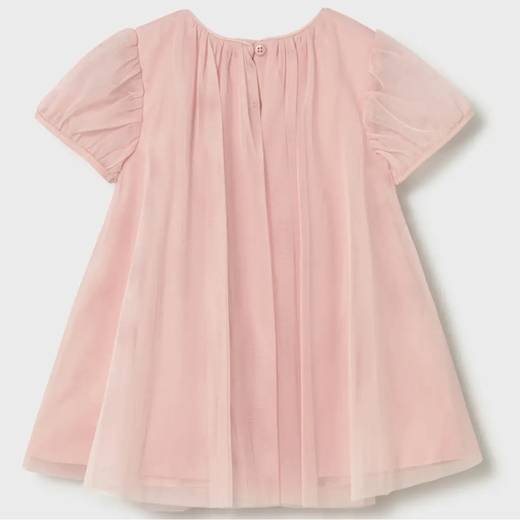 Jurkje tulle met tasje (peony)