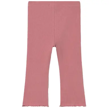 Broekje/legging flared rib (blush)