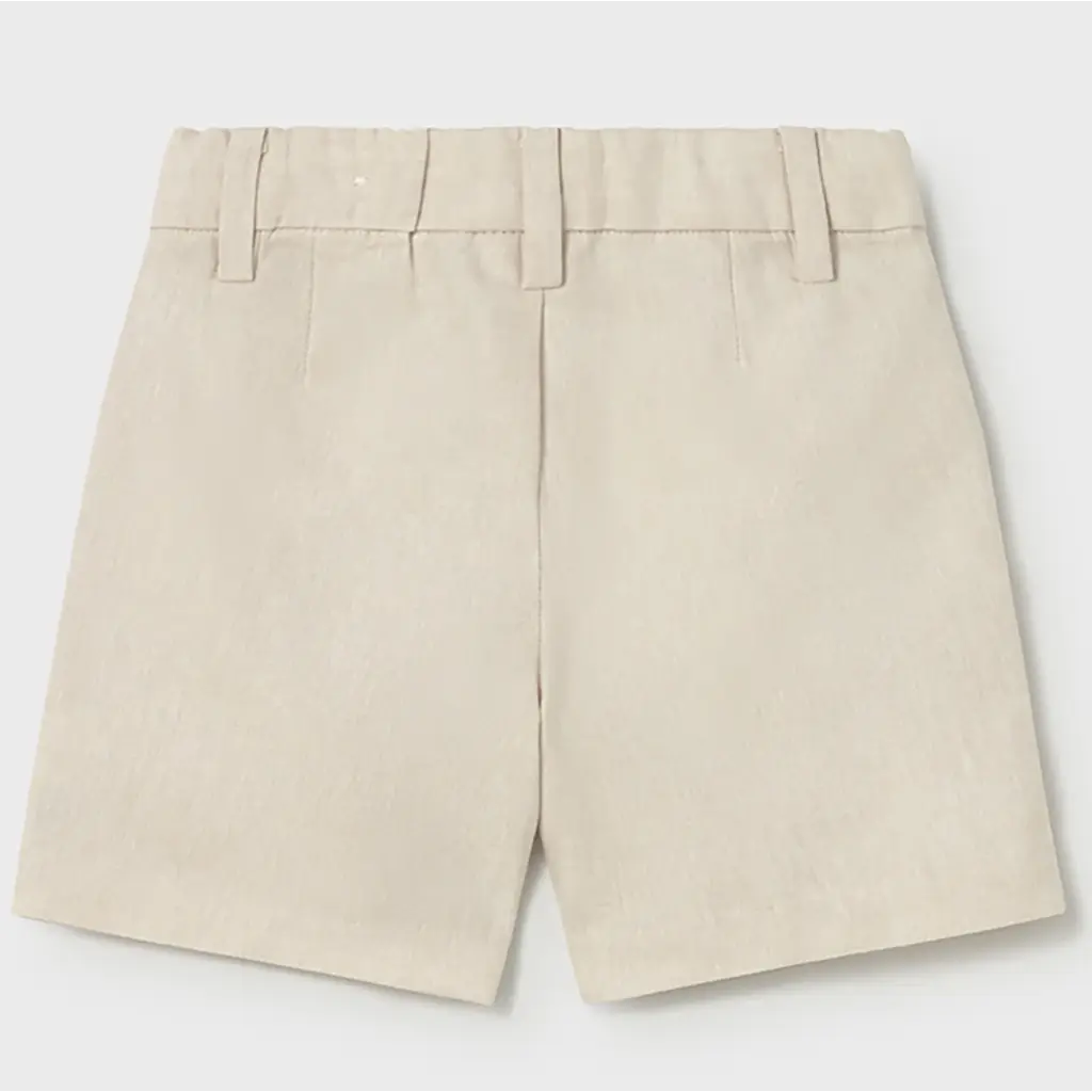 Kort broekje linnen (oat mixed)