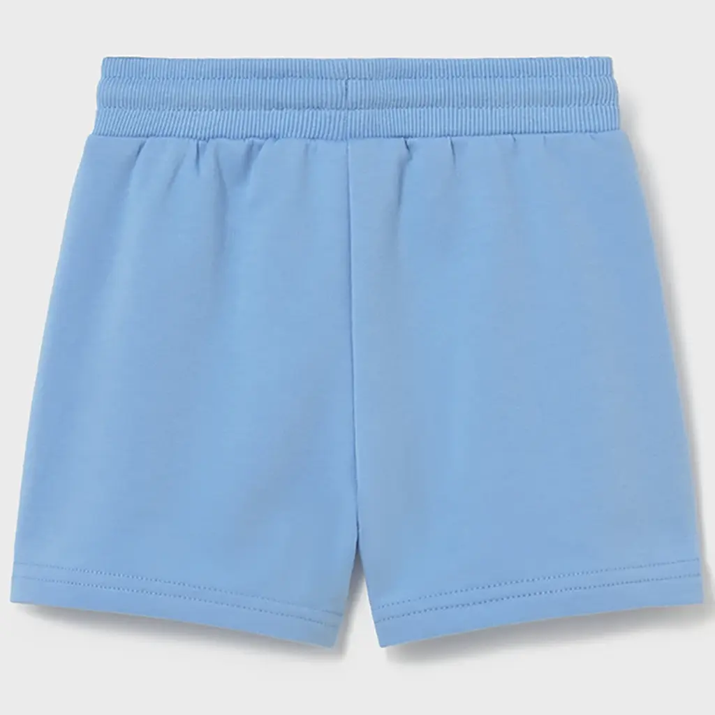 Kort broekje fleece (sky blue)