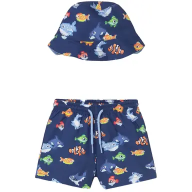 Zwembroekje met zonnehoedje (night)