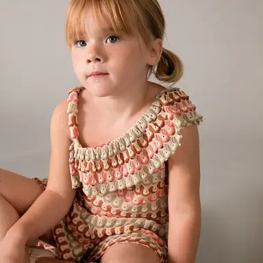 Setje kort broekje (tangerine)