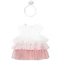 Mayoral Jurkje met haarbandje (baby rose)