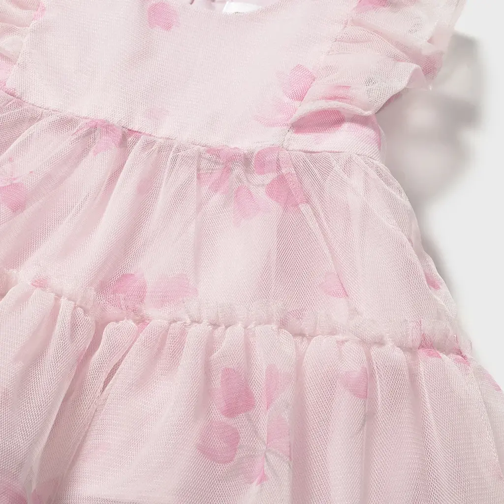 Jurkje tulle (baby rose)