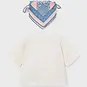 Mayoral T-shirt met sjaaltje (sky bone)