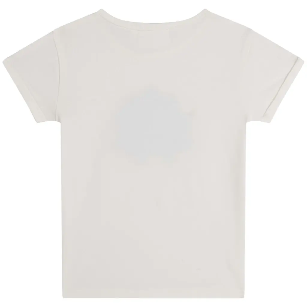 T-shirt Zora pailletten (ecru)
